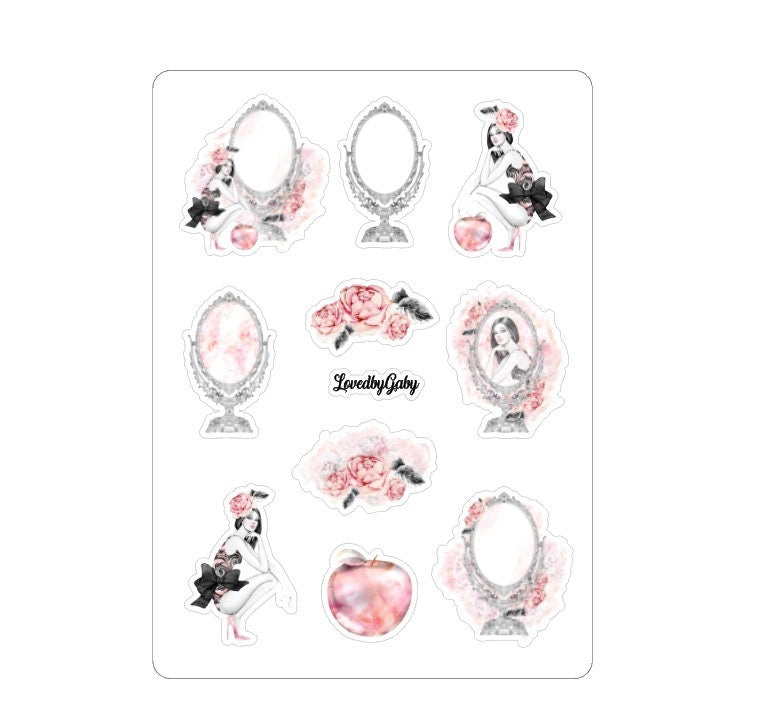 LovedbyGaby stickers "snowwhite"