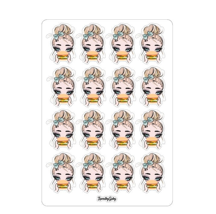 LovedbyGaby stickers "girly icons 1"