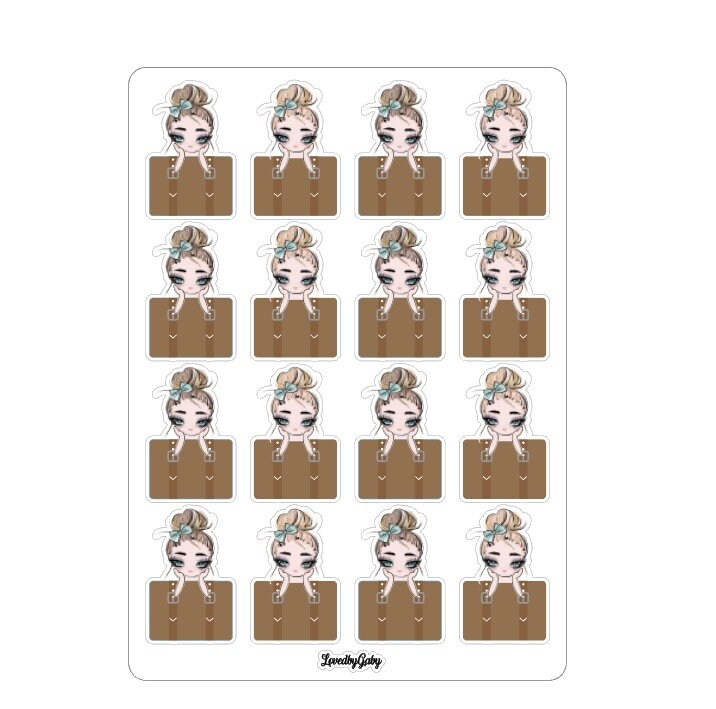 LovedbyGaby stickers "girly icons 1"
