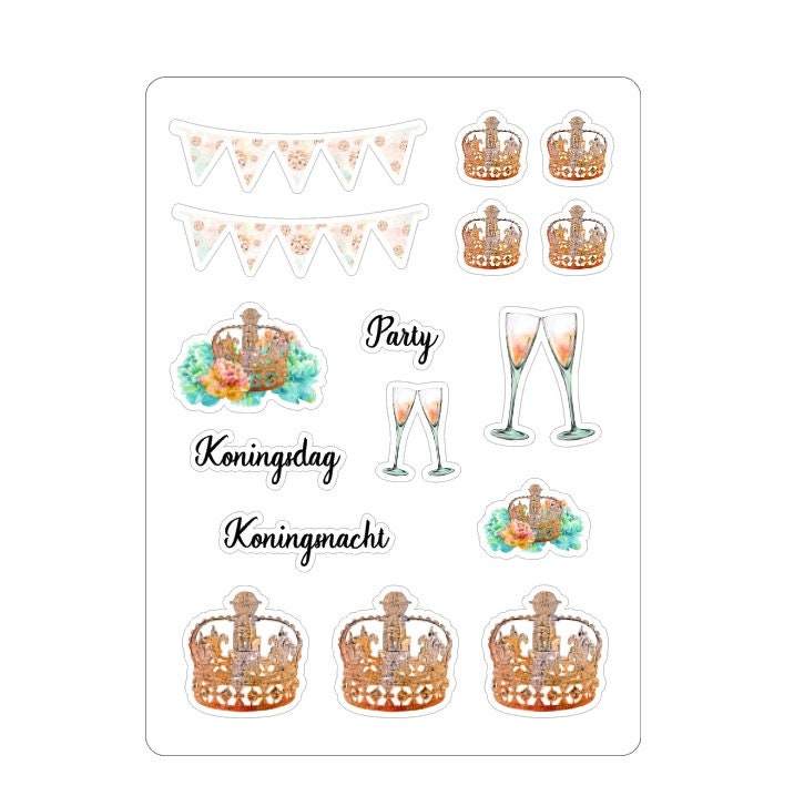 LovedbyGaby stickers "Koningsdag"
