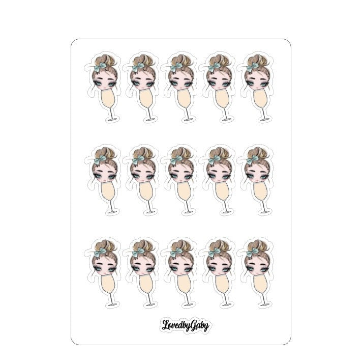 LovedbyGaby stickers "girly icon 3"