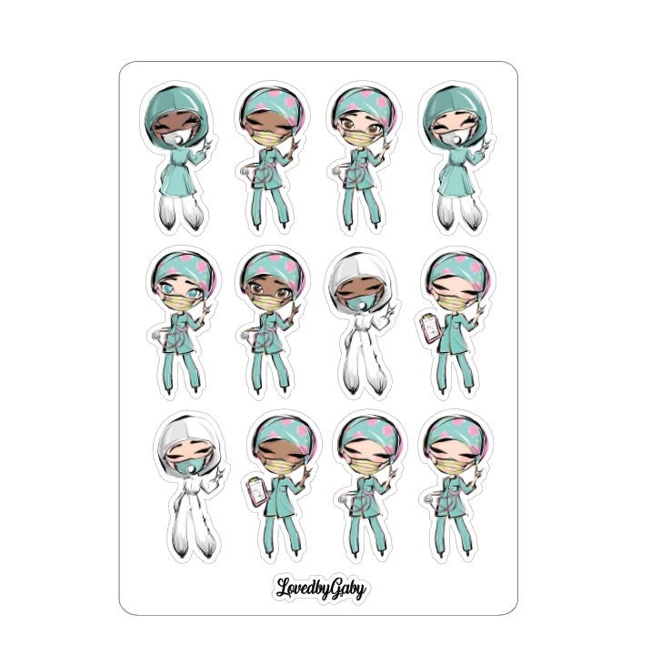 LovedbyGaby stickers "Medical care"