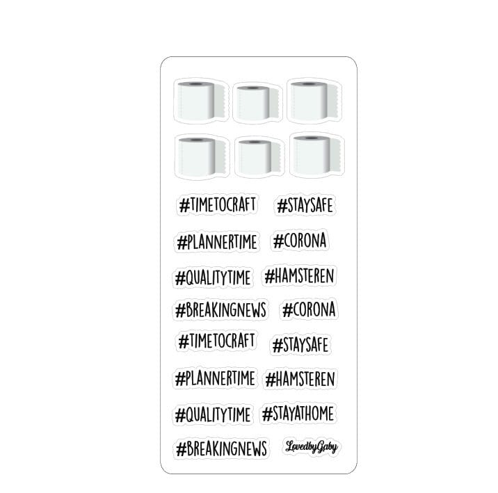 LovedbyGaby stickers "Corona"
