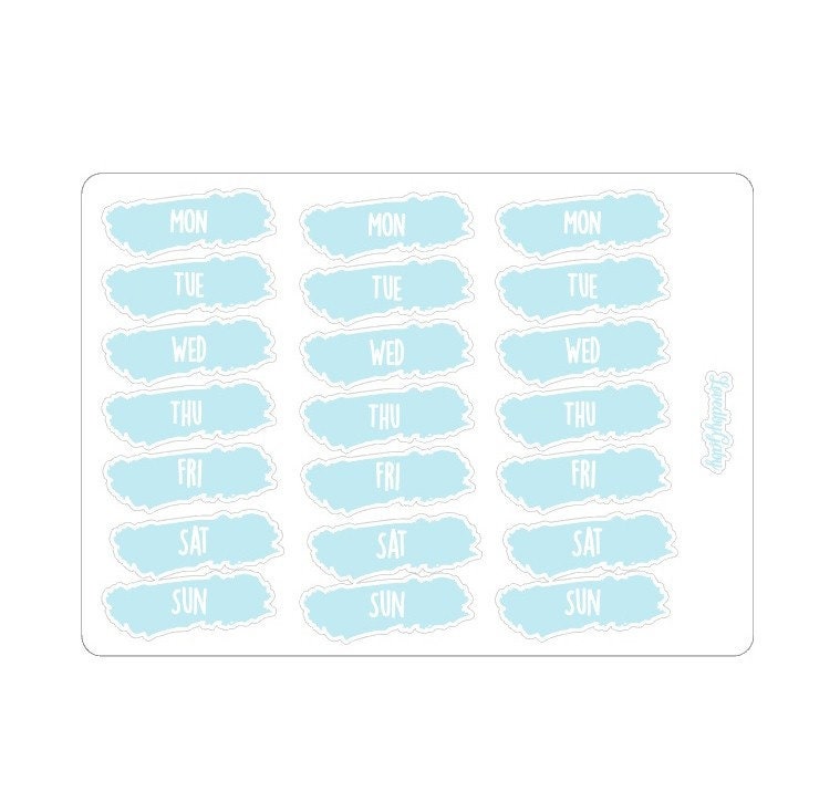 LovedbyGaby stickers "Days"