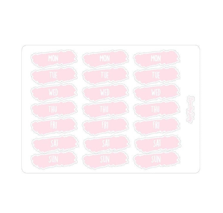 LovedbyGaby stickers "Days"