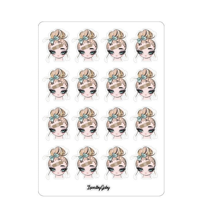 LovedbyGaby stickers "girly icons 1"