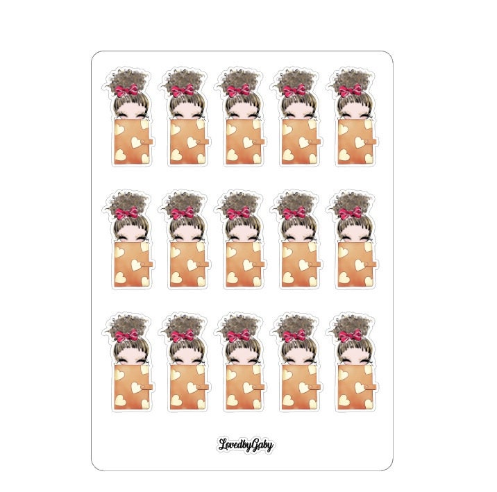 LovedbyGaby stickers "girly icons 2"
