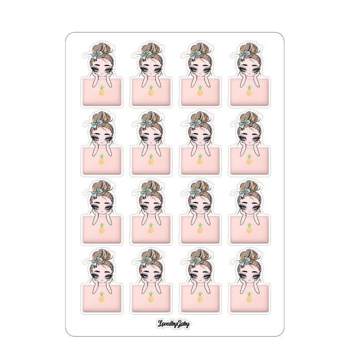 LovedbyGaby stickers "girly icons 2"