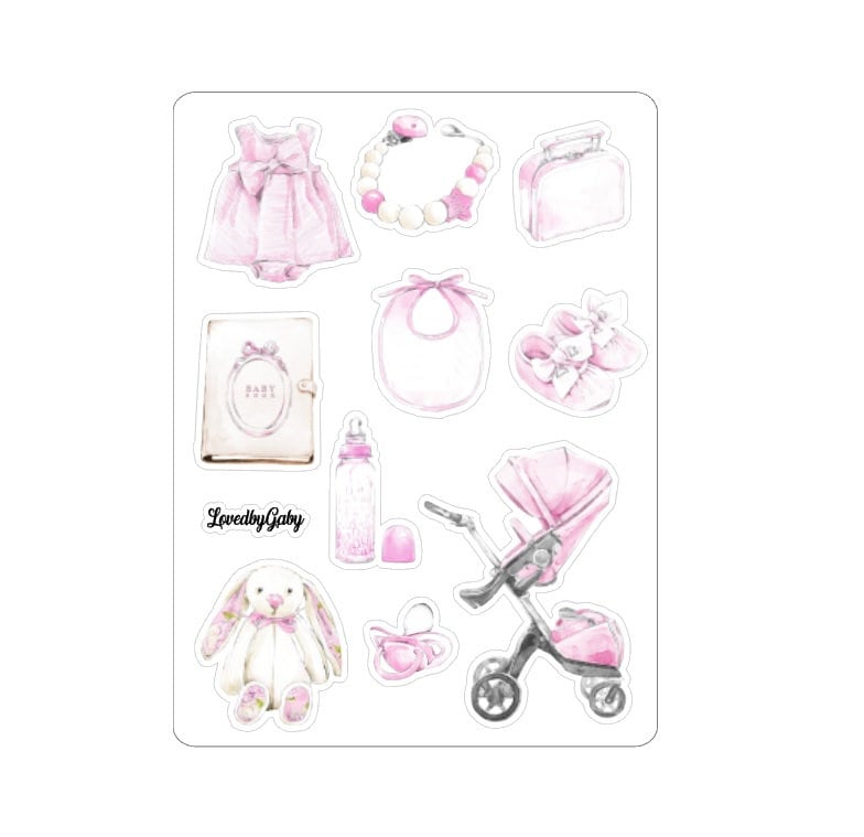 LovedbyGaby stickers Babygirl