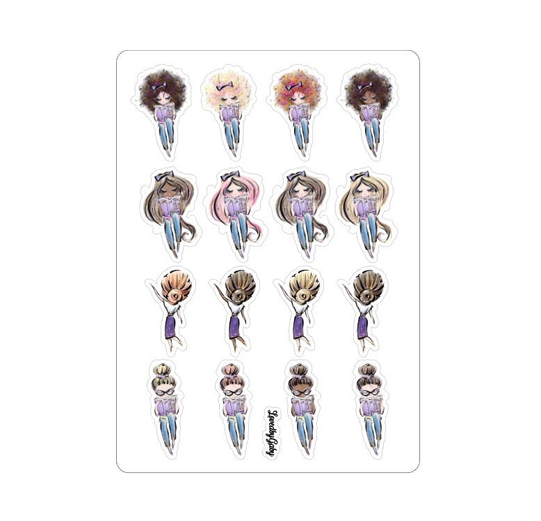 LovedbyGaby stickers "schooldays"