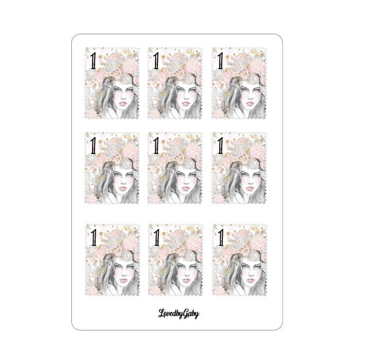 LovedbyGaby stickers "stamps"