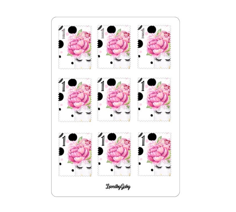 LovedbyGaby stickers "stamps"