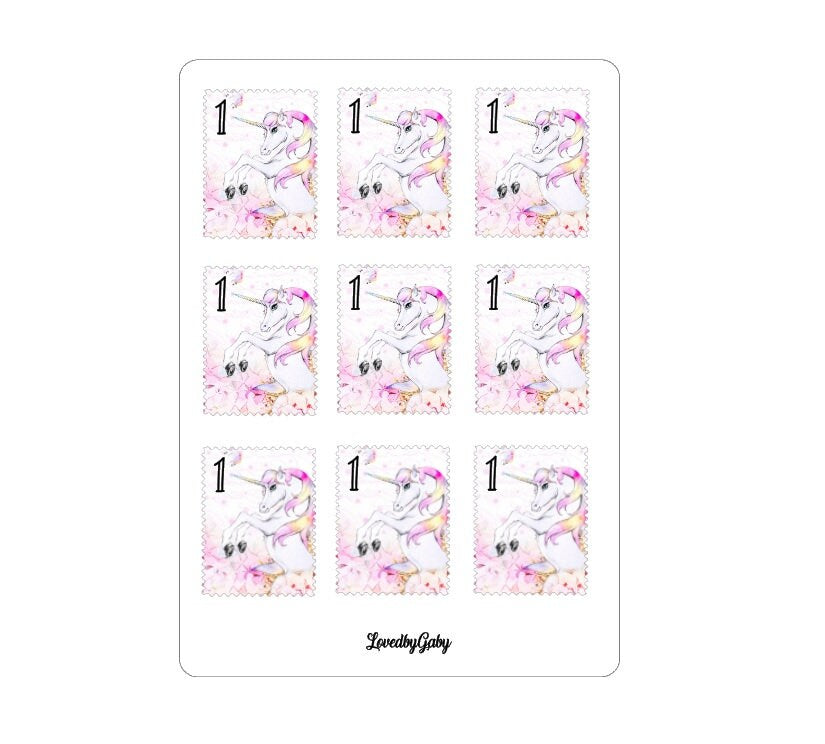 LovedbyGaby stickers "stamps"