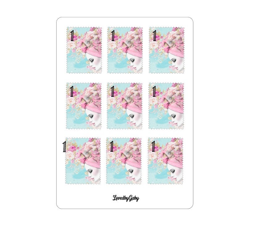 LovedbyGaby stickers "stamps"
