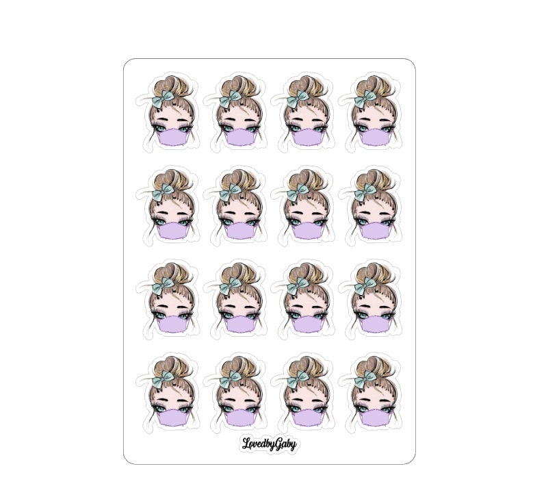LovedbyGaby stickers "girly icon 3"
