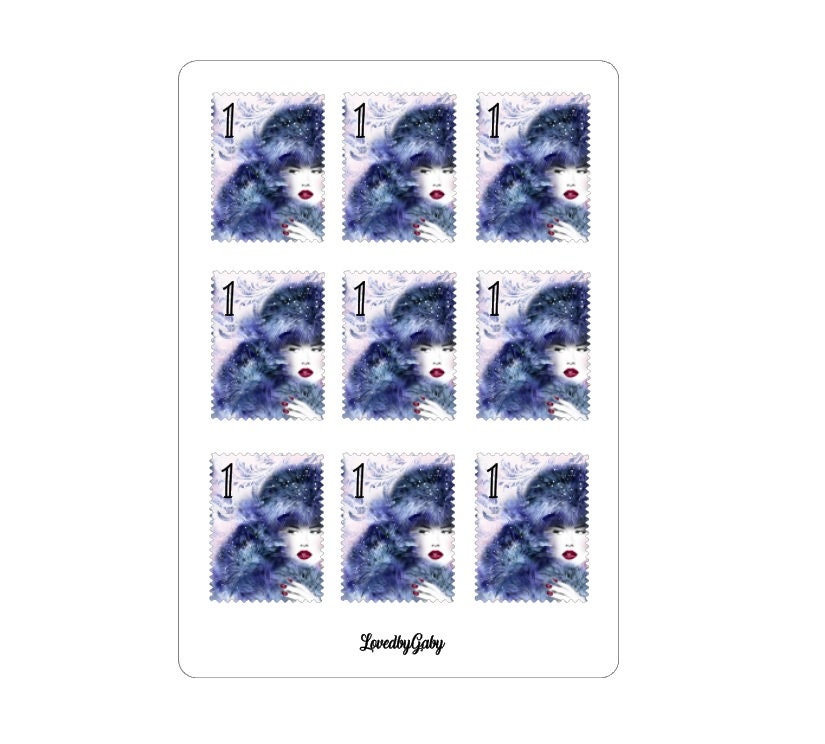 LovedbyGaby stickers "stamps"