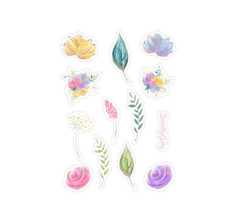 LovedbyGaby Washi stickersheet
