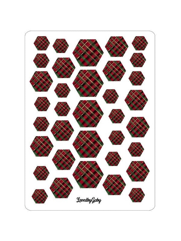 LovedbyGaby stickers "hexagon"
