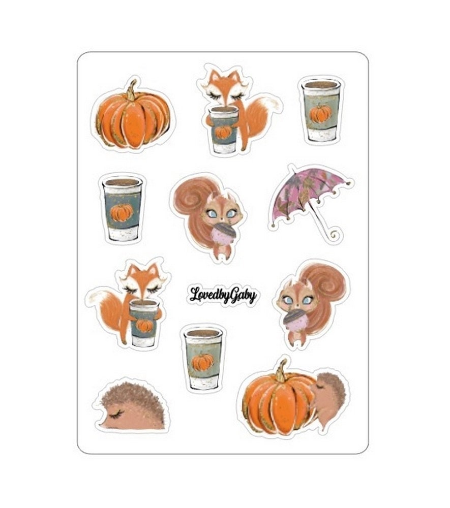 LovedbyGaby stickers "Autumn Tales"