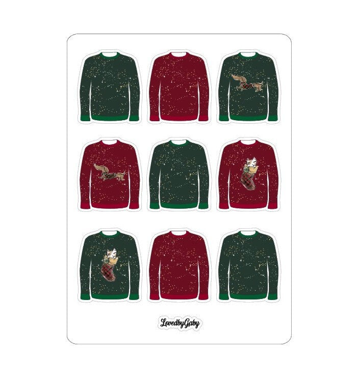 LovedbyGaby stickers "Sweater weather"