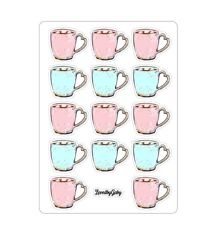 LovedbyGaby stickers "Hot cocoa "