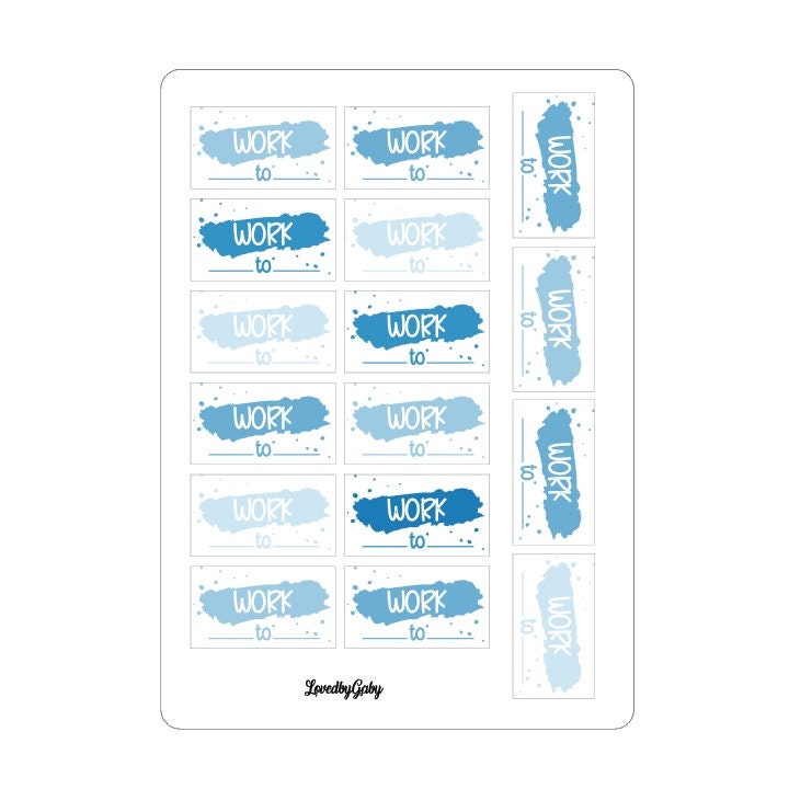 Working time labels