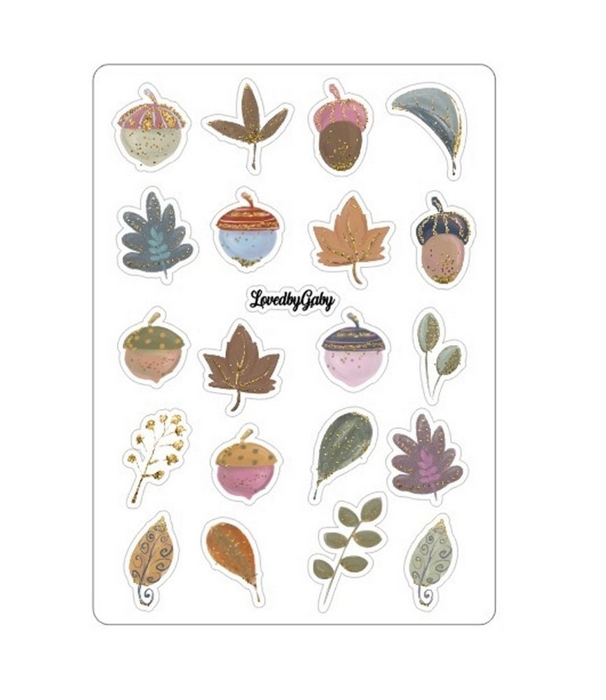 LovedbyGaby stickers "Autumn Tales"