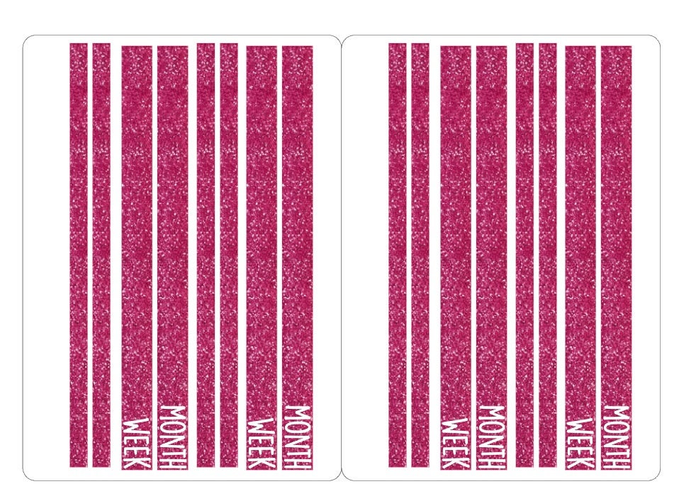 LovedbyGaby Mascha glitter cover page set