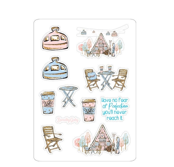 LovedbyGaby stickers "wintercabin"