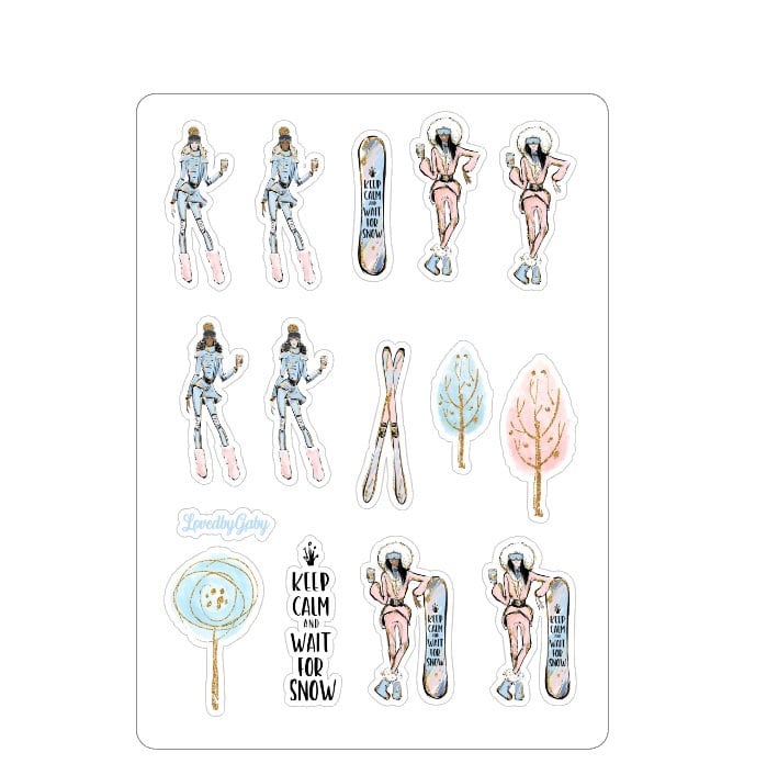 LovedbyGaby stickers "cabin life"
