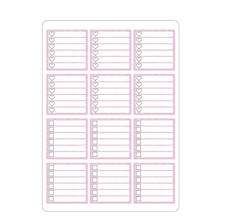 LovedbyGaby Mascha planner stickers "wintergirls"