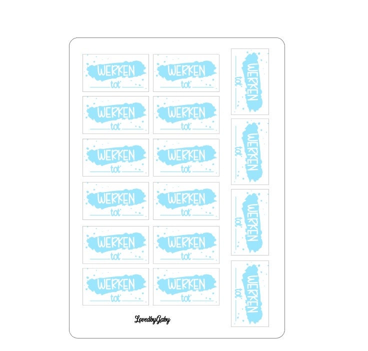Working time labels