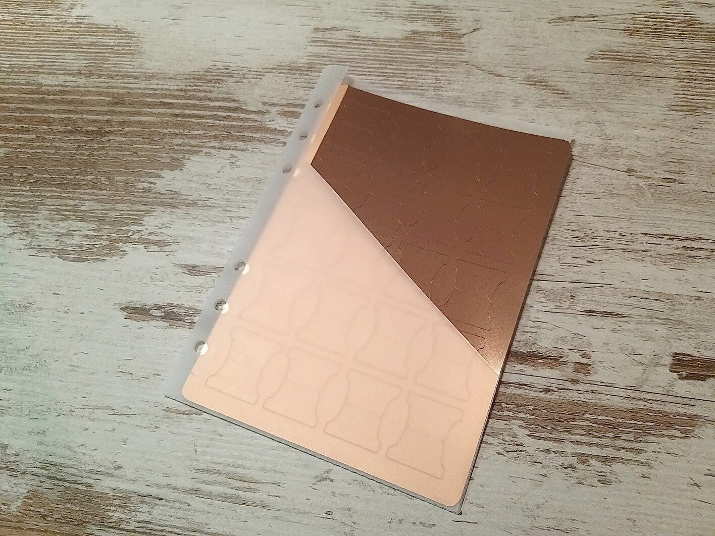 B6 inserts vellum pockets