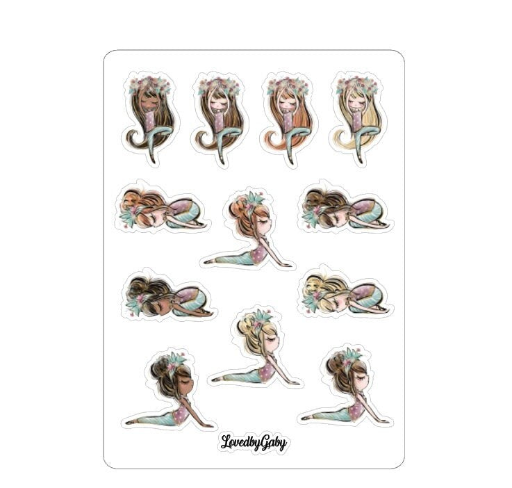 LovedbyGaby stickers "Yoga"