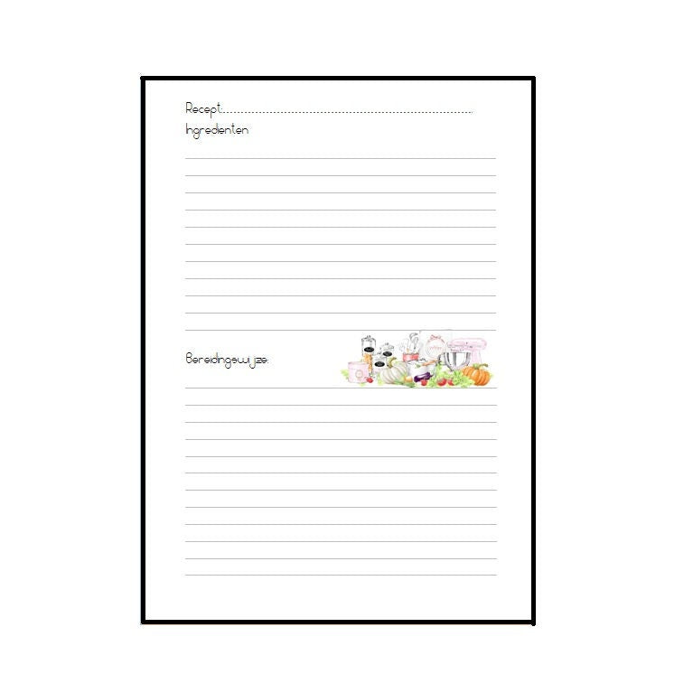 B6 LovedbyGaby inserts "recipes"