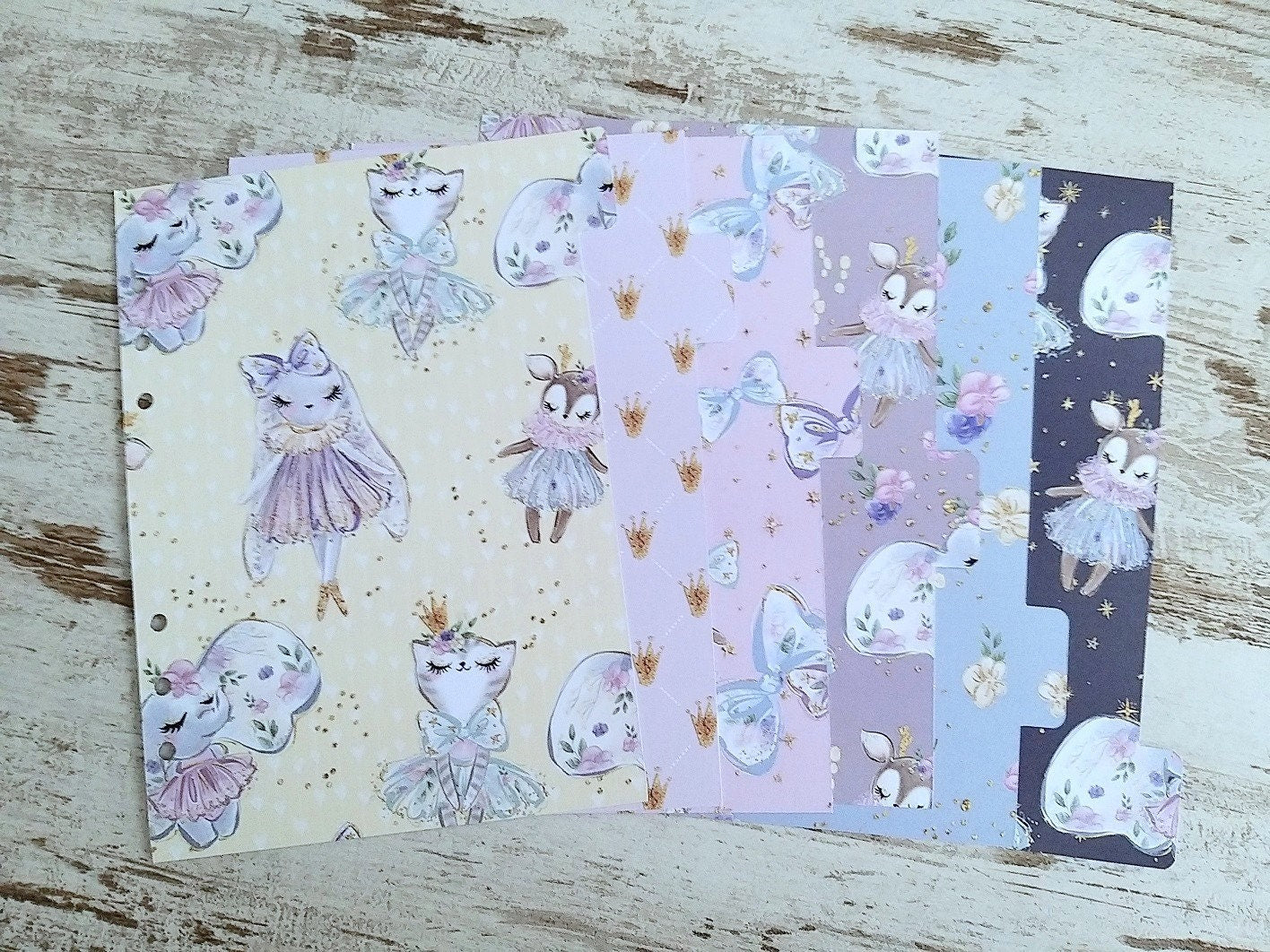 LovedbyGaby dividers "Sleepybuddies"