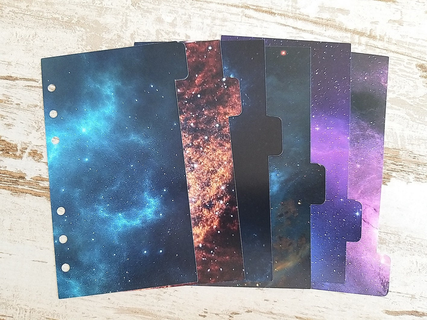LovedbyGaby divider set "galaxy"