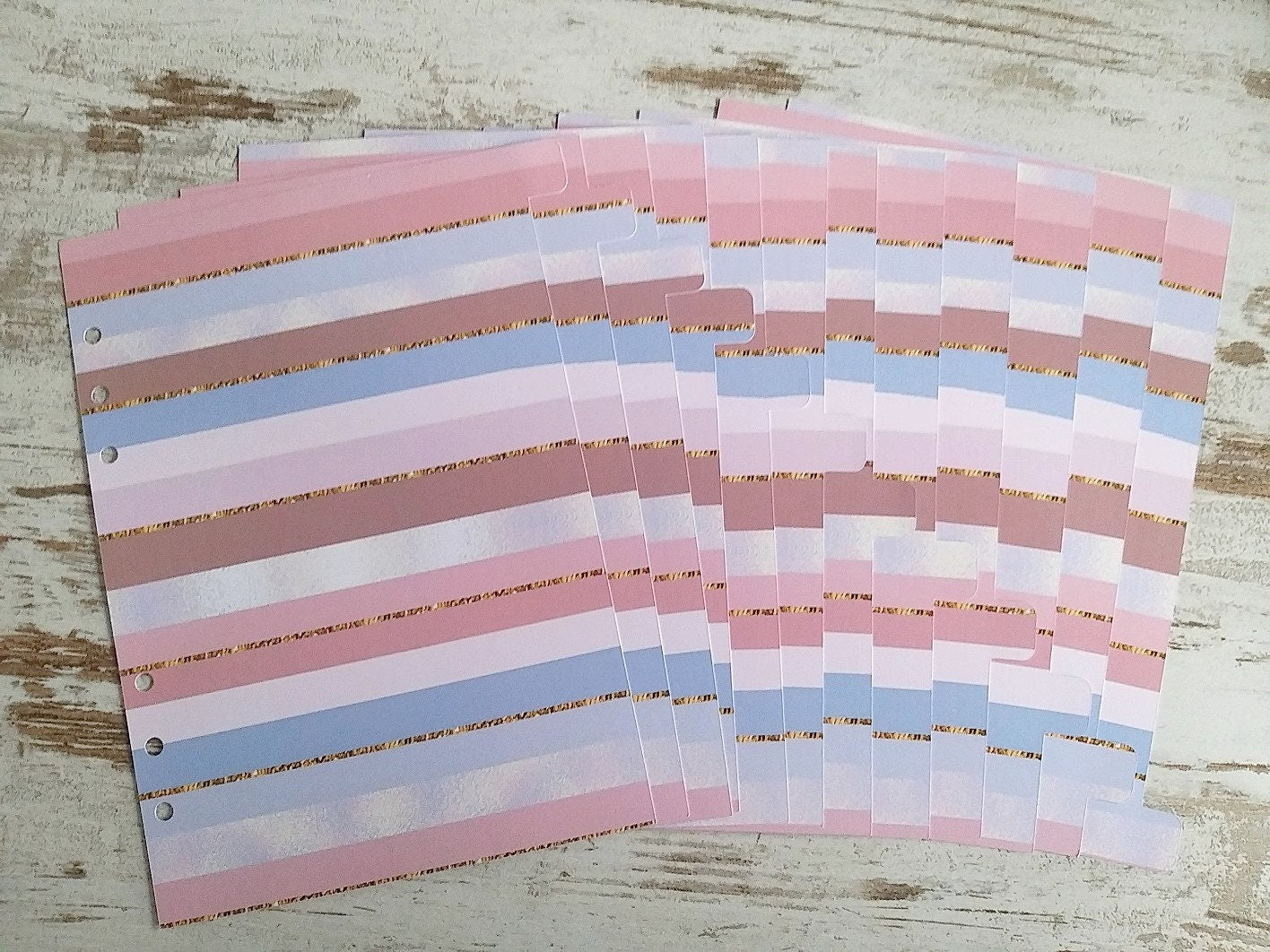 LovedbyGaby divider set "stripes"