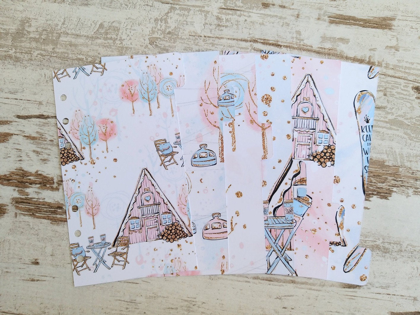 LovedbyGaby dividers "cabin life"