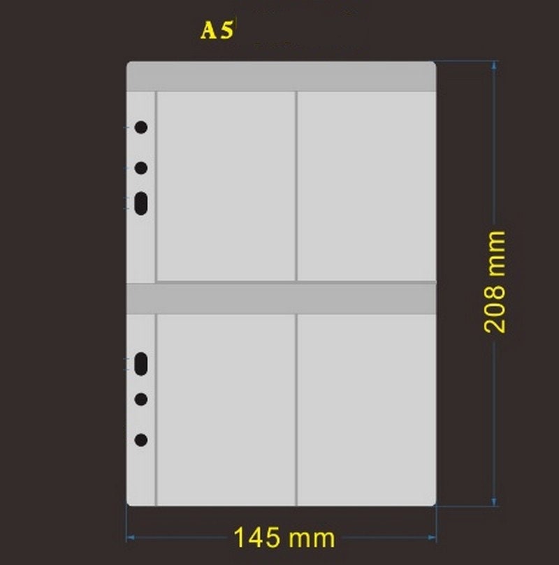 A5 cardholder