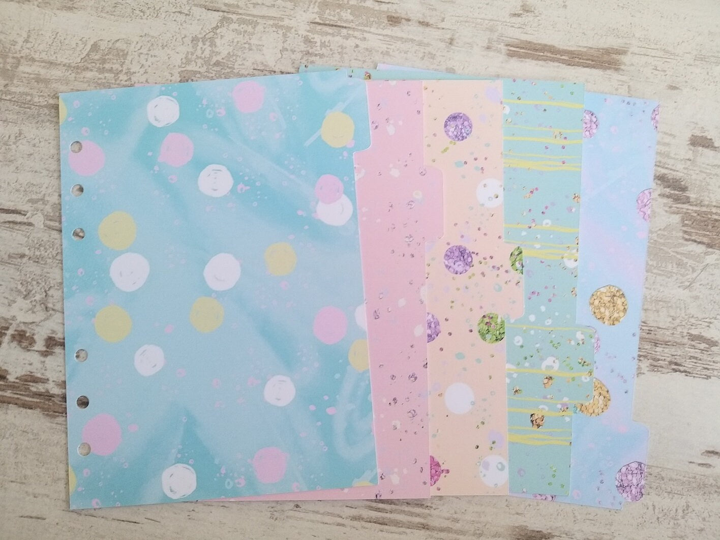LovedbyGaby divider sets "Pastel"