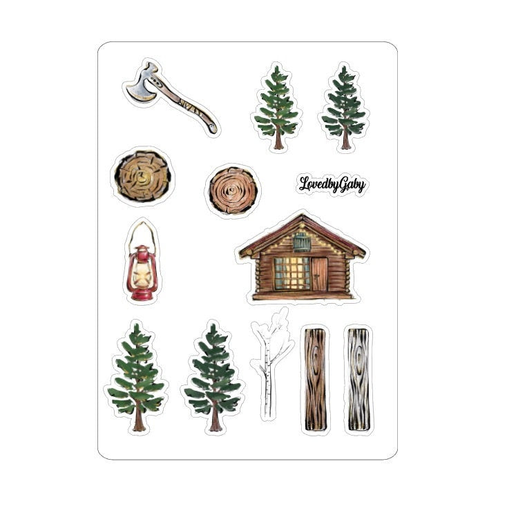LovedbyGaby stickers "Lumberjack"