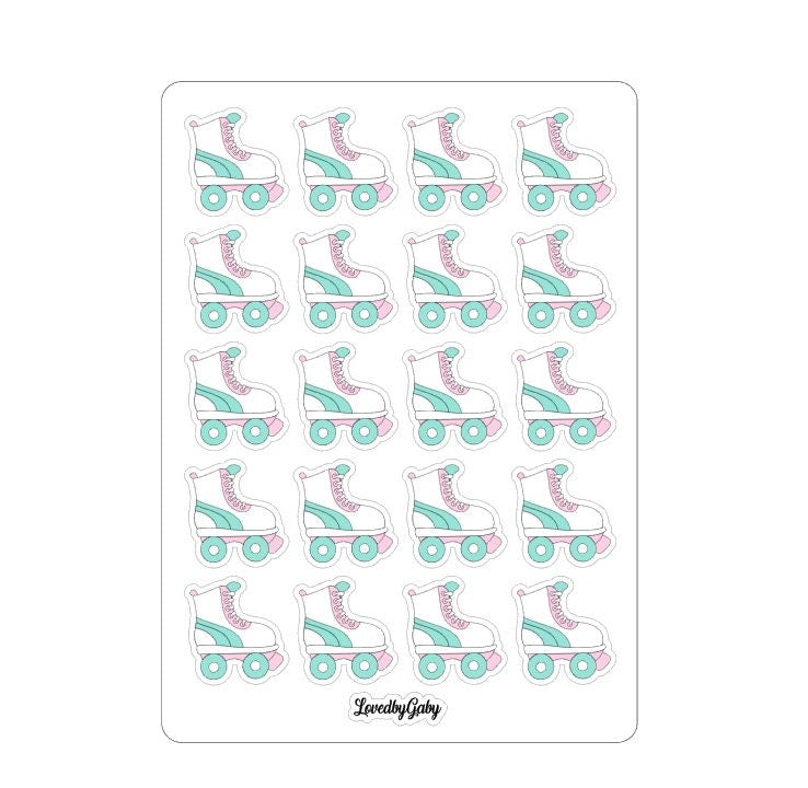 LovedbyGaby stickers "rollerskates"