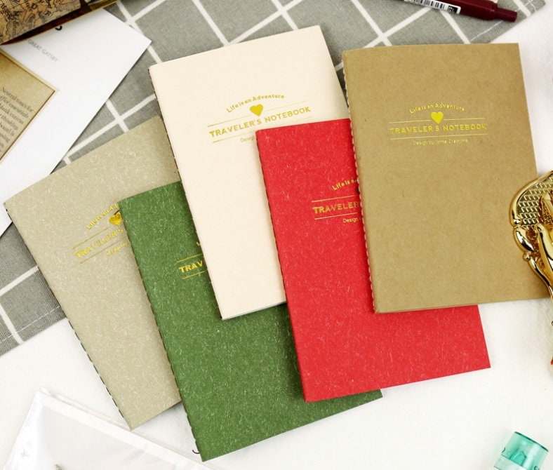 TN passport inserts blanco, ruled, grid, dots and craft