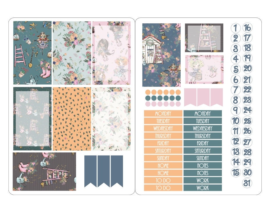 LovedbyGaby stickerkits Happy planner 2