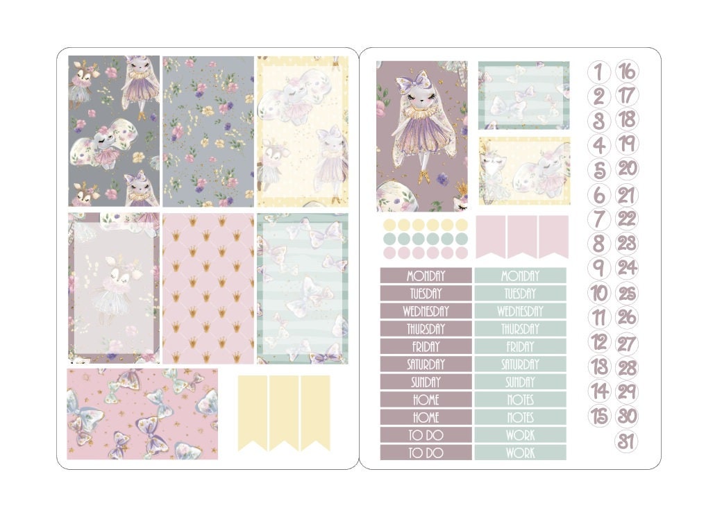 LovedbyGaby stickerkits Happy planner 2