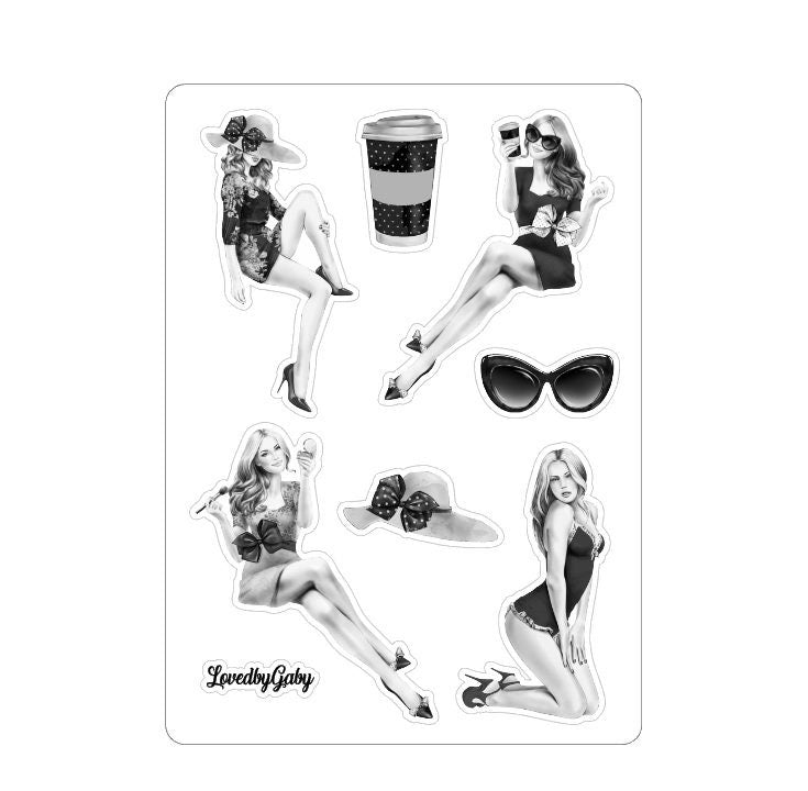 LovedbyGaby stickers "Girls"