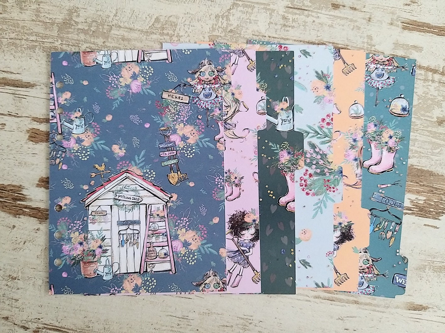 LovedbyGaby dividers "Garden"