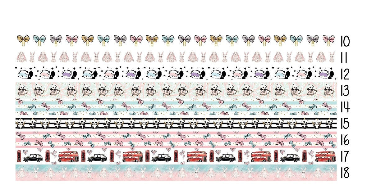 LovedbyGaby washi/masking tapes 5