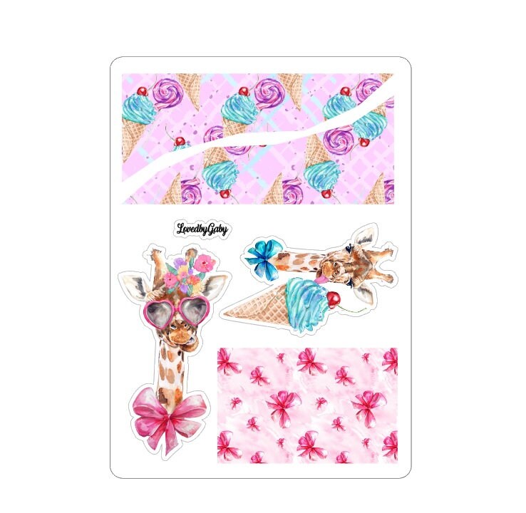 LovedbyGaby stickers "bullet kit" 3